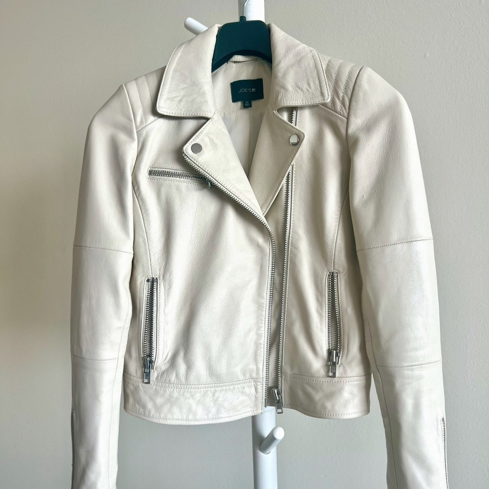 Joe's jeans Women's Dylan Leather Moto Jacket